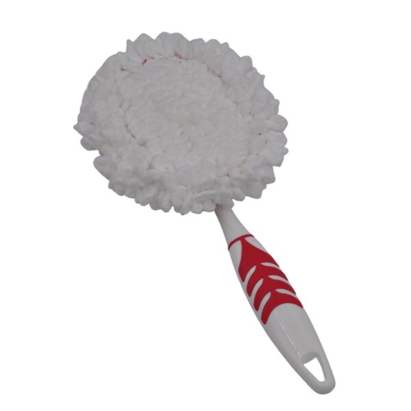 Mikrofiber Duster Toz Leke Kir Alıcı Temizleyici Tutacaklı Temizlik Bezi Aparatı Malzemesi (K0) - Görsel 2