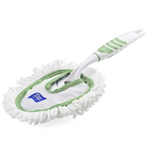 Mikrofiber Duster Toz Leke Kir Alıcı Temizleyici Tutacaklı Temizlik Bezi Aparatı Malzemesi (K0) - Görsel 5
