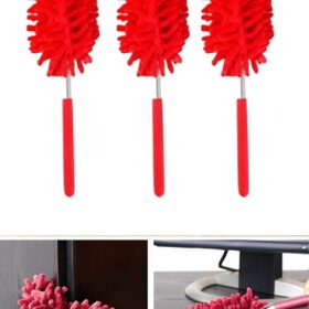Mikrofiber Başlıklı TeleskobikToz Alma Püskülü Duster - Büyük Boy (K0)