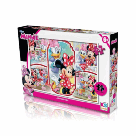 Çocuk MIN714 KS, Minnie 100 Parça Puzzle