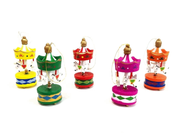 Mini Ahşap 6'lı Atli Karinca - Görsel 2