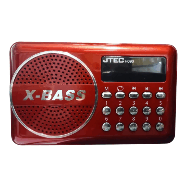 Mini Cep Fm Radyo Dijital Göstergeli  Jtec Şarjlı - Görsel 2