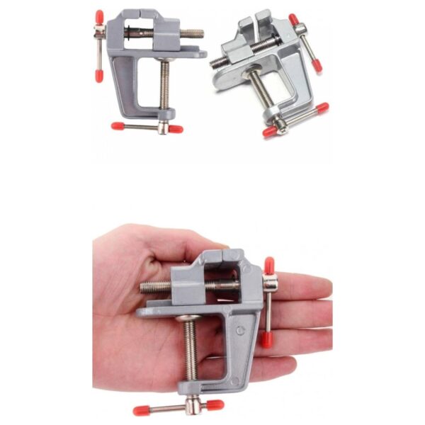 Mini Masa Tezgah Hobi Mengenesi Sabitleme Sıkıştırma Aparat 30 mm (K0) - Görsel 4