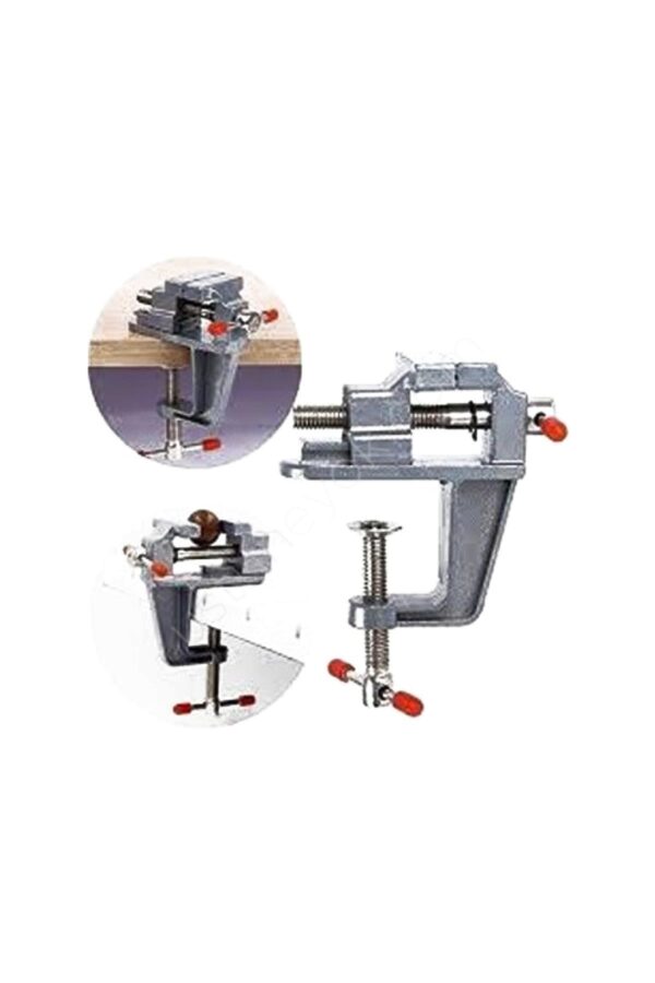 Mini Masa Tezgah Hobi Mengenesi Sabitleme Sıkıştırma Aparat 30mm (K0) - Görsel 4