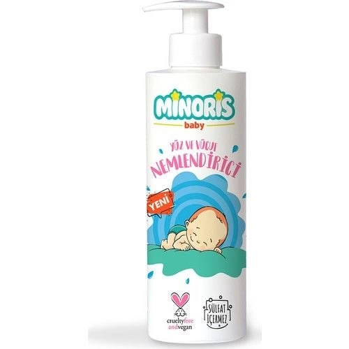 Minoris Baby Organik El Yüz ve Vücut Nemlendirici 200ml - Görsel 2