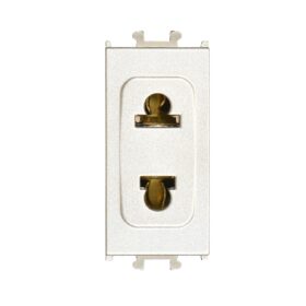 Günsan Domino Metalik Bej Priz (Cihaz Tipi) - 1M