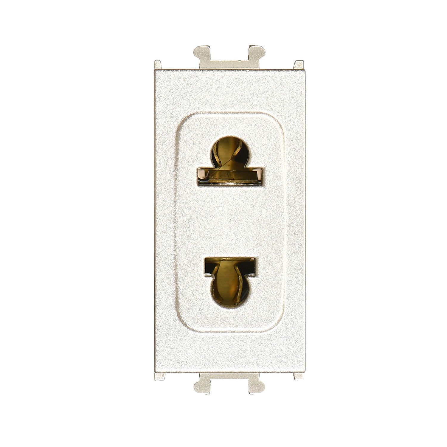 Günsan Domino Metalik Bej Priz (Cihaz Tipi) - 1M