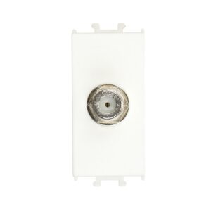 Günsan Domino Beyaz F Tipi Tekli Uydu Prizi - 1M