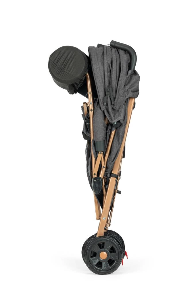 Moje Strong Baston Bebek Arabası Gri Siyah - Görsel 2