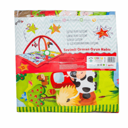 Çocuk MOL-024 Çantalı Oyun Halısı  -Asya Oyuncak