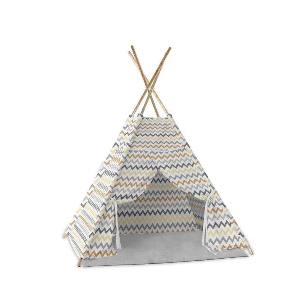 MOL-077 Ahşap Zigzag Oyun Çadırı - Asya Oyuncak - Görsel 2