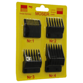 MOSER 4 PARÇA  MAKİNE TARAK SET (K0)