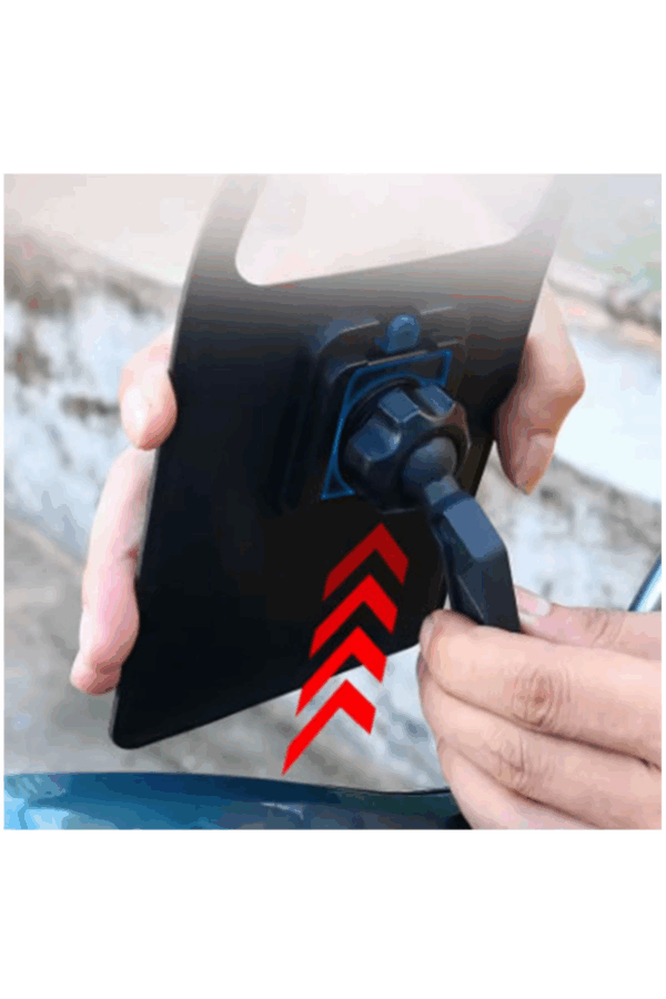 Motosiklet 360° Döndürülebilir Su Geçirmez Telefon Kılıfı Telefon Tutucu 4’’-7.2 İnç - Görsel 5