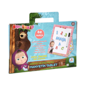 Çocuk MS7582 Laço, Maşa ile Koca Ayı Manyetik Tablet / +3 yaş