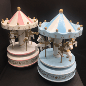 MUSİC BOX CAROUSEL MÜZİKLİ ATLI KARINCA (K0)