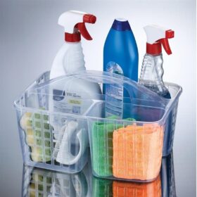 Mutfak ve Banyo Dolap İçi Temizlik Malzemesi Düzenleyici Sepet (K0)