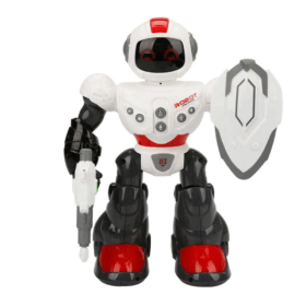 Çocuk Müzikli Işıklı Savaşcı Yürüyen Robot 29 Cm 1 Adet Fiyatıdır