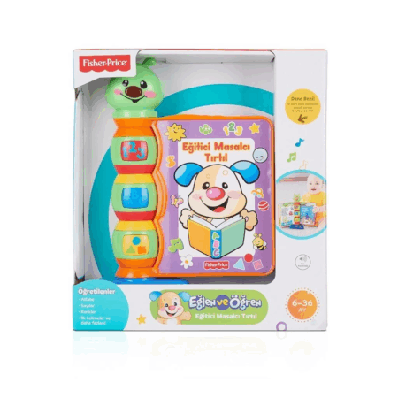Çocuk N3835 Fisher-Price® Eğlen ve Öğren Eğitici Masalcı Tırtıl / Türkçe / +6 ay