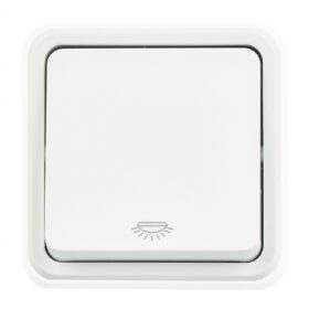 Günsan Misya Beyaz Vidalı Liht Anahtar