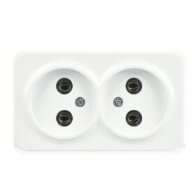 Günsan Fantasy Beyaz İkili Priz