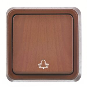 Günsan Fantasy Ceviz Vidalı Zil Butonu