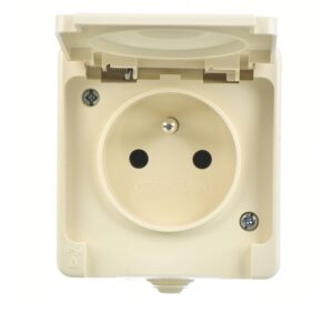 Günsan Nemliyer Krem Kapaklı UPS Priz