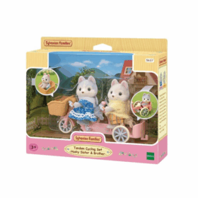 Çocuk 5637 Sylvanian Families Tandem Bisiklet ve Haskiler +3 yaş