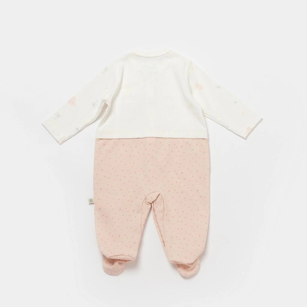 Bibaby Biorganic Koala Jungle Bebek Tulum 60733 Pembe - Görsel 2