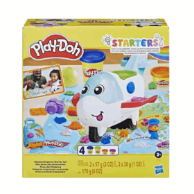 Çocuk F8804 Play-Doh Starters Eğlenceli Uçak Oyun Seti +3 yaş