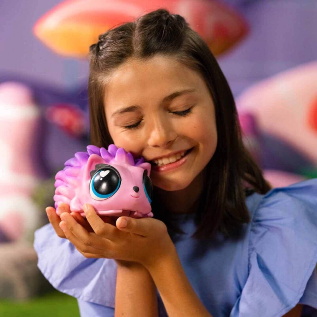 Jiggly Pets Sesli Pembe Kirpi JGG02100 - Görsel 4