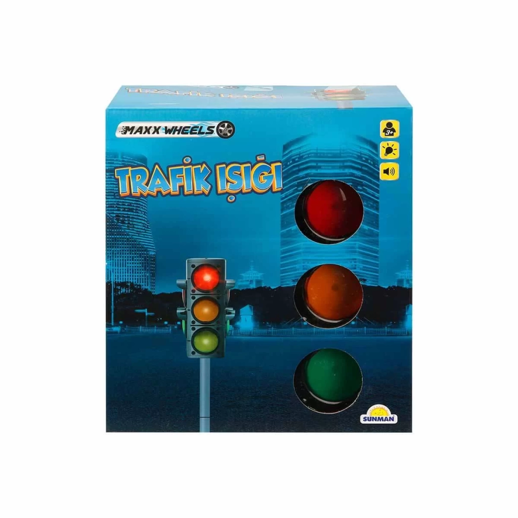 Maxx Wheels Trafik Lambası Sesli ve Işıklı - Görsel 4