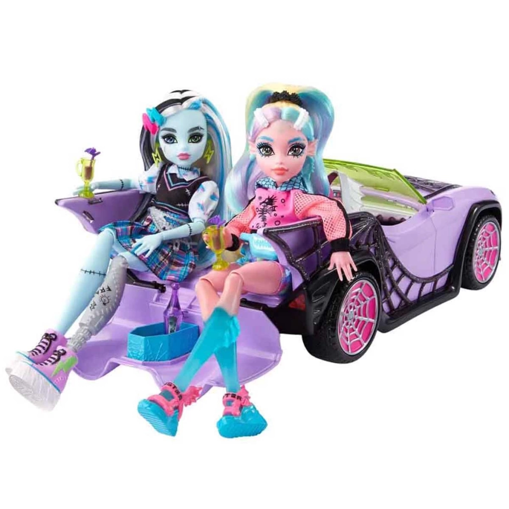 Monster High Ghoul Mobile Gösterişli Araba HHK63 - Görsel 2