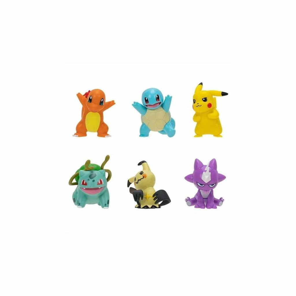 POK PKW2469-F Pokemon Battle 6 'lı Figür Seti - Görsel 2