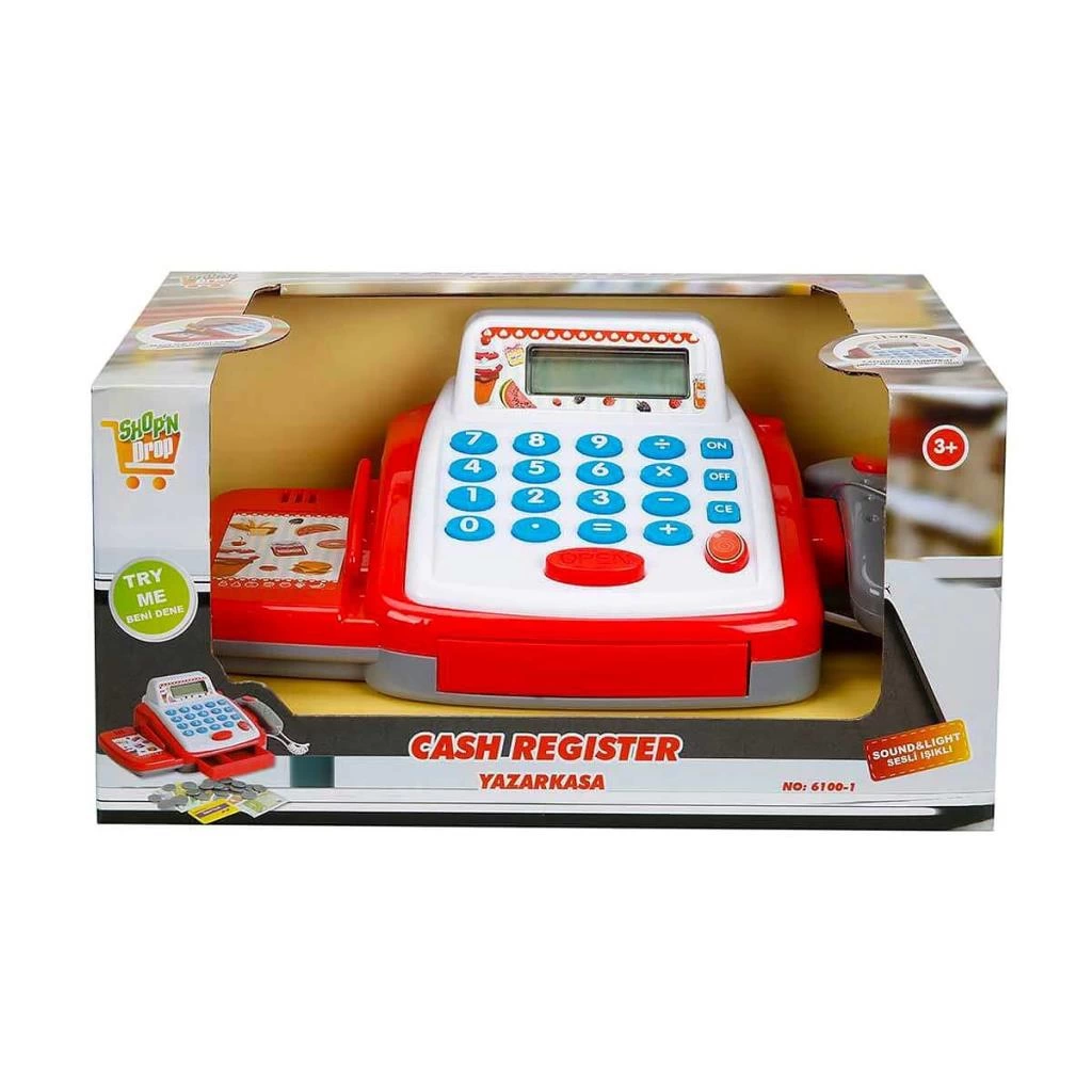 Sunman Sesli ve Işıklı Market Kasa Seti - Görsel 2