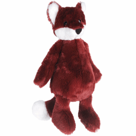 Uyku Arkadaşı Tilki Peluş Bordo 34 cm