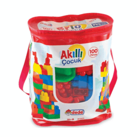 Çocuk 01023 Akıllı Çocuk Blokları 100 Parça