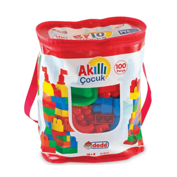Çocuk 01023 Akıllı Çocuk Blokları 100 Parça