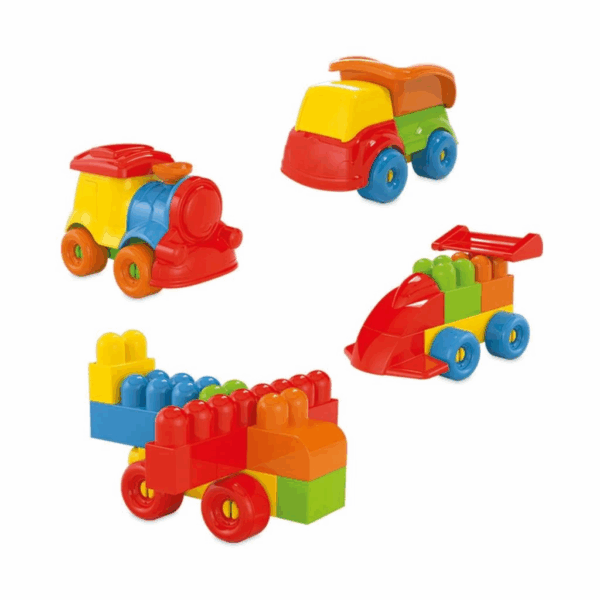 Çocuk 01023 Akıllı Çocuk Blokları 100 Parça - Görsel 2