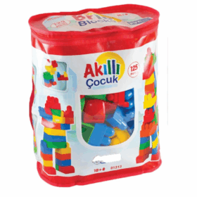 Çocuk 01313 Akıllı Çocuk Blokları 125 Parça