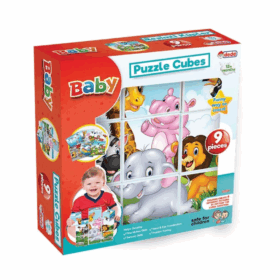Çocuk 02034 Resimli Küpler 9 Parça -Dede