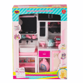 Lavabo ve Ütü Masası Oyun Seti Çocuklar İçin Eğlenceli Aktivite