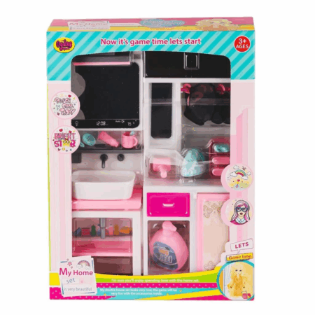 Lavabo ve Ütü Masası Oyun Seti Çocuklar İçin Eğlenceli Aktivite