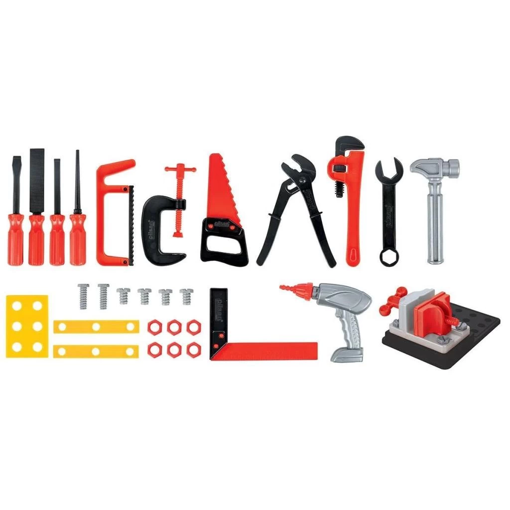 03 248 Çocuk Aksesuarlı Alet Çantası 34 Parça - Görsel 2