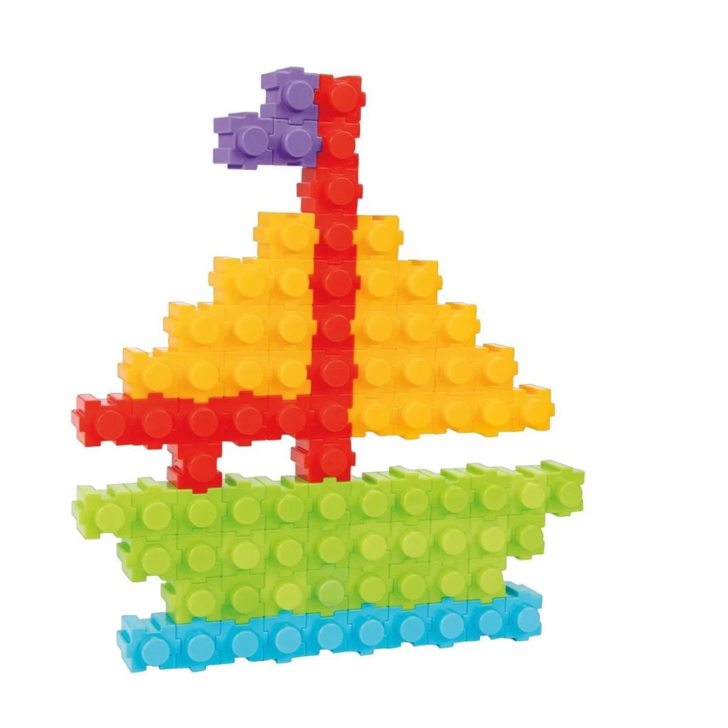 Çıt Çıt Bloklar 224 Parça Çocuk Gelişim ve Eğitici Oyuncak - Görsel 4