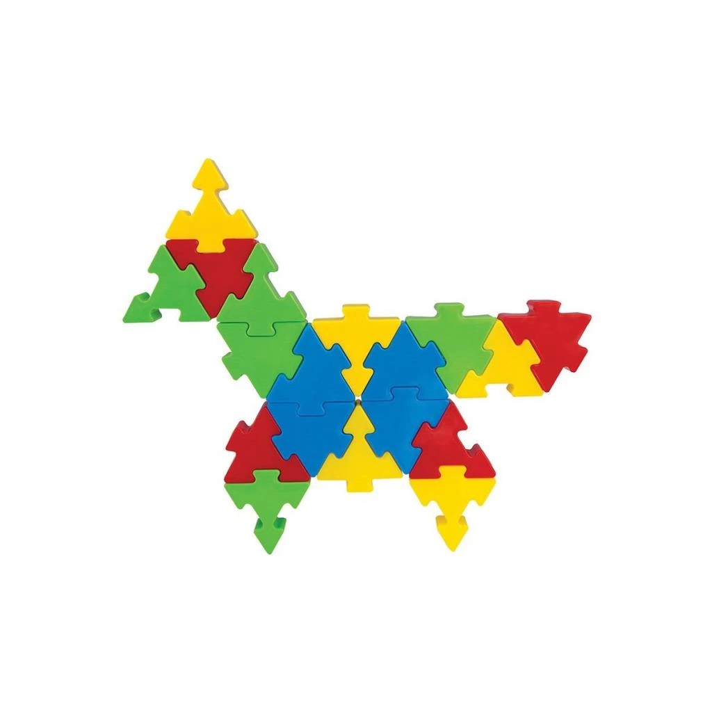 El Becerilerini Geliştiren 128 Parça Eğlenceli Bloklar Seti - Görsel 3