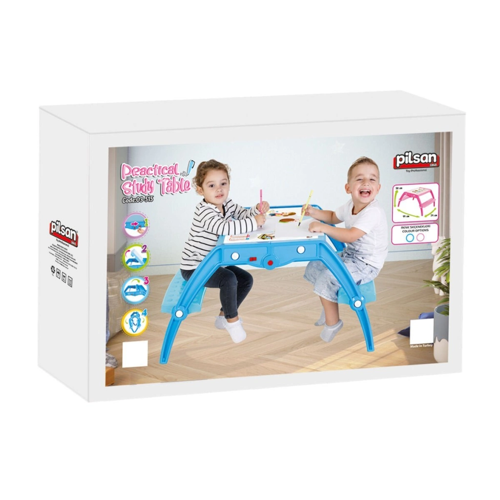 Eğitici Oyuncak 03 515 PRATİK ÇALIŞMA MASASI (PEMBE) - Görsel 2