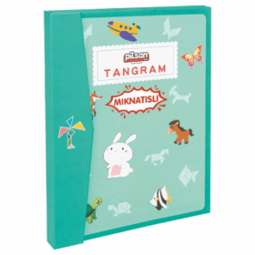 Çocuk 03 569 Ahşap Manyetik Tangram -Pilsan Oyuncak