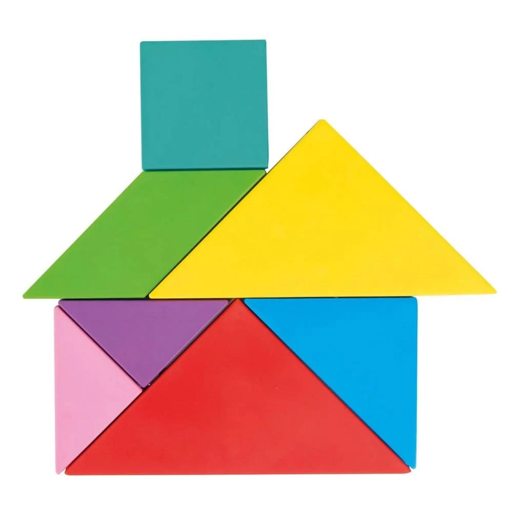 Çocuk 03 569 Ahşap Manyetik Tangram -Pilsan Oyuncak - Görsel 3