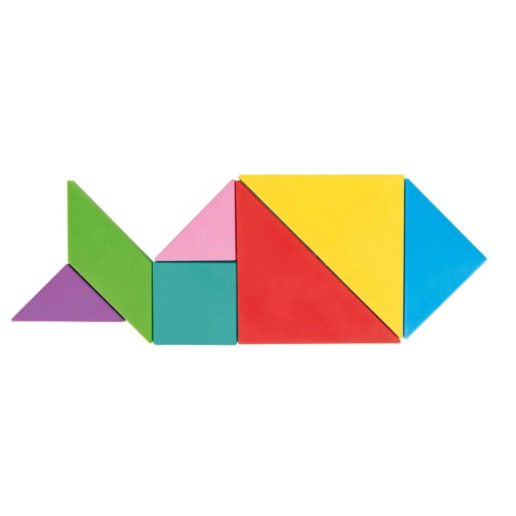 Çocuk 03 569 Ahşap Manyetik Tangram -Pilsan Oyuncak - Görsel 4
