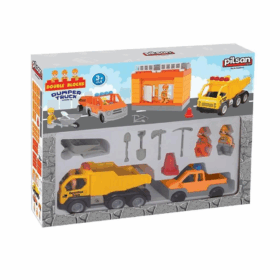 Çocuk 03 612 Double Blocks İnşaat Seti -Pilsan Oyuncak